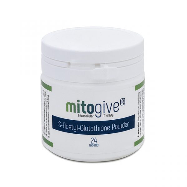 MitoGive S-Acetyl-Glutathione Powder – 24g